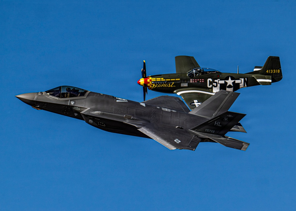 F-35A Demo Team Flying at HFTC