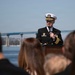 USS Augusta Holds Change of Command Ceremony
