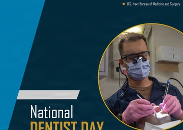 National Dentist Day Graphic