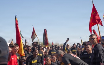 Grip and grit: 1st Armored Division Soldiers clash during tug of war