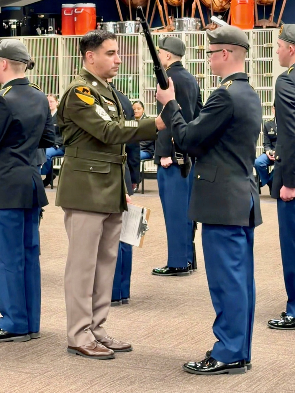 Munson Soldiers Support Leadership Development at Leavenworth Invitational Drill Meet