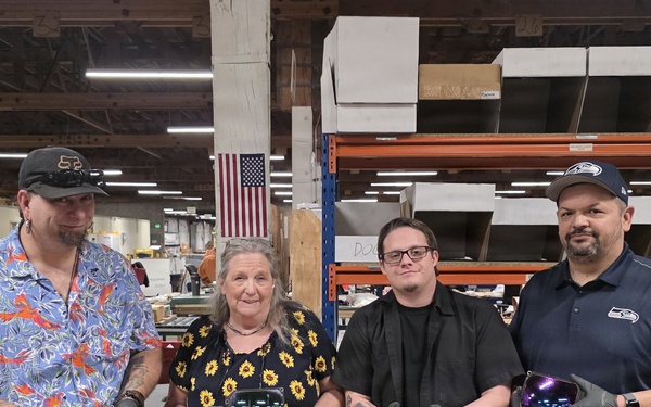 SIAD team honored for cost-saving strategic material recovery