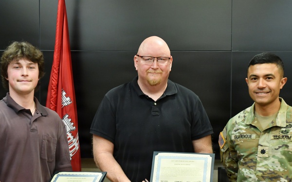 Nashville District employees receive Star of Life Awards