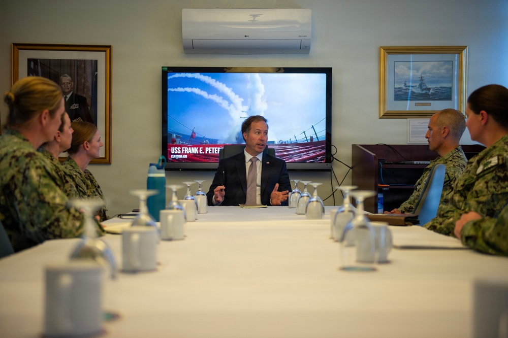 Assistant Secretary of the Navy Benjamin Kohlmann visits CNSP