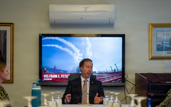 Assistant Secretary of the Navy Benjamin Kohlmann visits CNSP