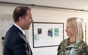 Assistant Secretary of the Navy Benjamin Kohlmann visits CNSP