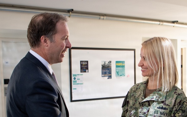 Assistant Secretary of the Navy Benjamin Kohlmann visits CNSP