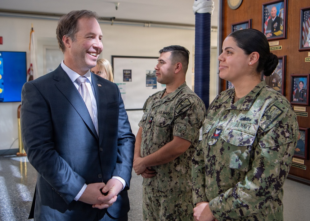 Assistant Secretary of the Navy Benjamin Kohlmann visits CNSP
