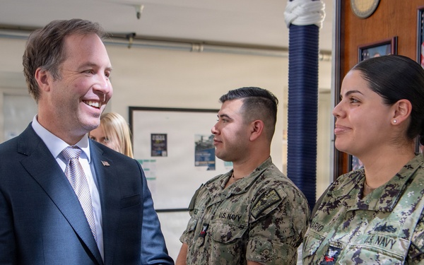 Assistant Secretary of the Navy Benjamin Kohlmann visits CNSP