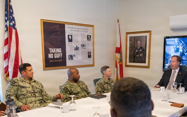 Assistant Secretary of the Navy Benjamin Kohlmann visits CNSP