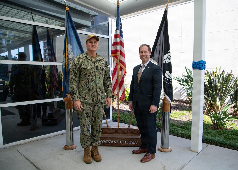 Assistant Secretary of the Navy Benjamin Kohlmann visits CNSP