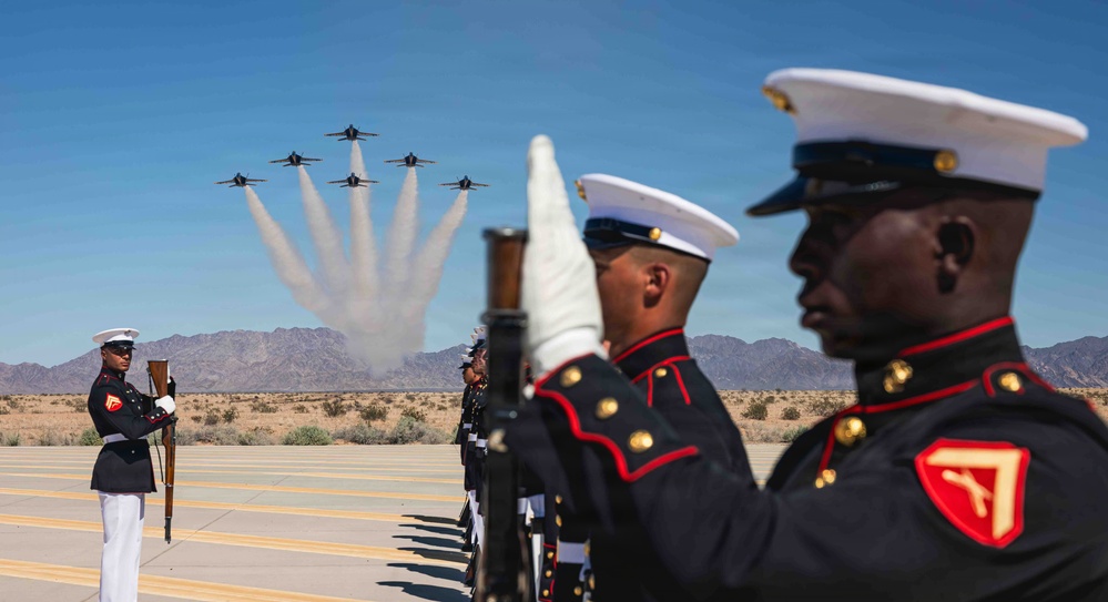U.S. Marine Corps Silent Drill Platoon and Navy Blue Angels 2026