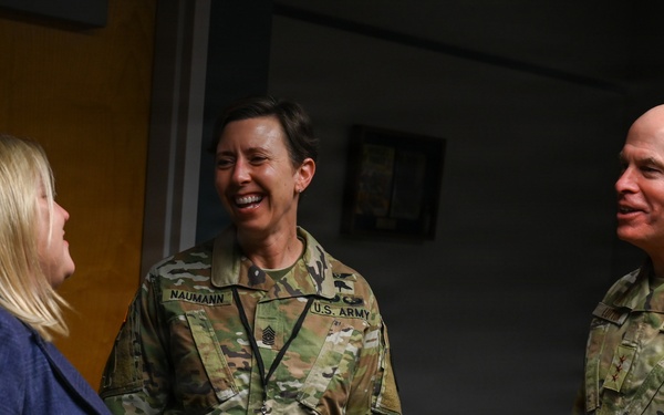 U.S. STRATCOM Leadership Visits Vandenberg SFB During ICBM Test Launch