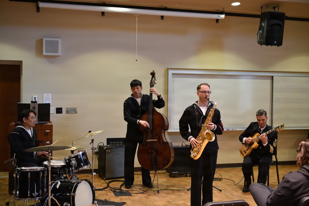 North Central College Jazz Masterclass by Navy Band Great Lakes Protocol Combo