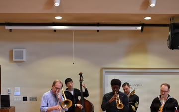 North Central College Jazz Masterclass by Navy Band Great Lakes Protocol Combo
