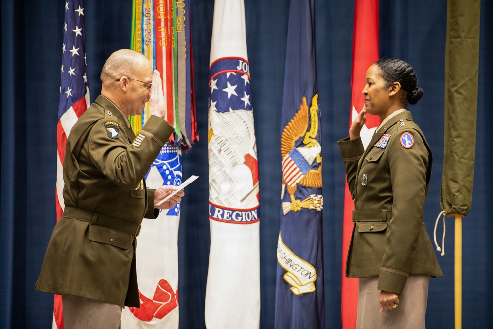 JTF-NCR/USAMDW commanding general promoted to major general