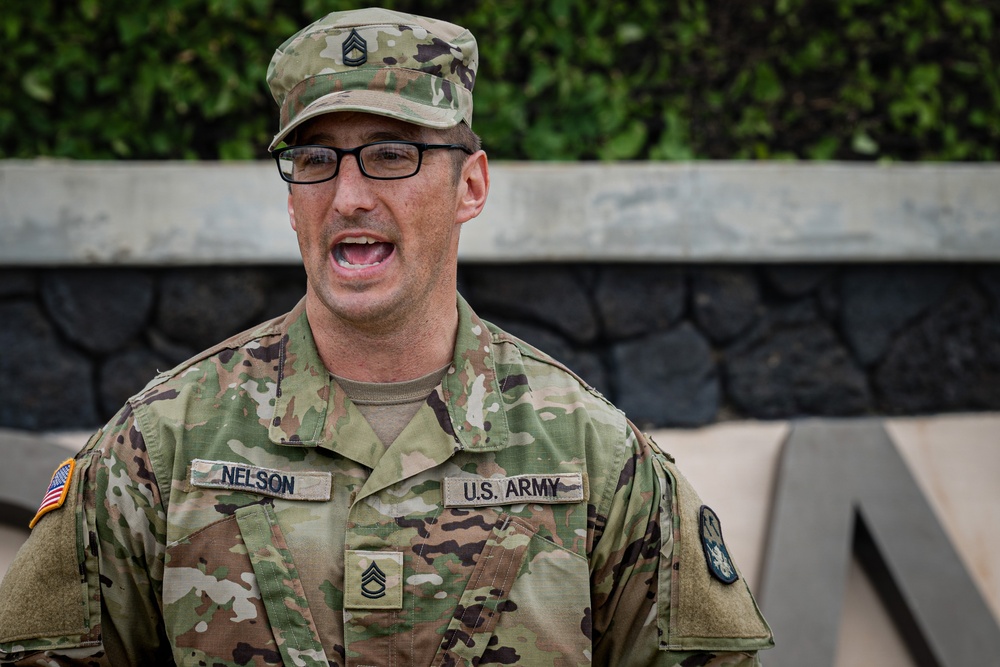 94th AAMDC Soldier Promoted to Senior Noncommissioned Officer in Promotion Ceremony