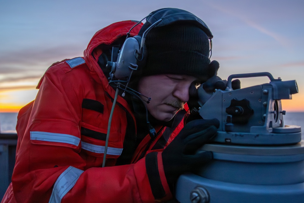 Sea and Anchor aboard the USS Gonzalez (DDG 66)