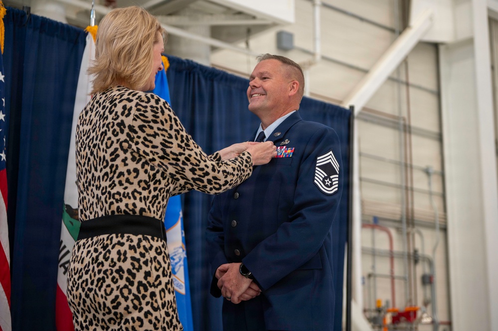 CMSgt. Wayne Southam Retirement Ceremony