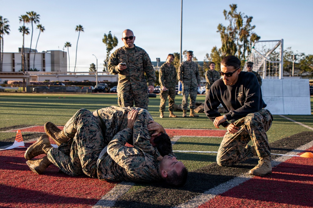 MWCS-38 conducts Thunderdome MCMAP Competition