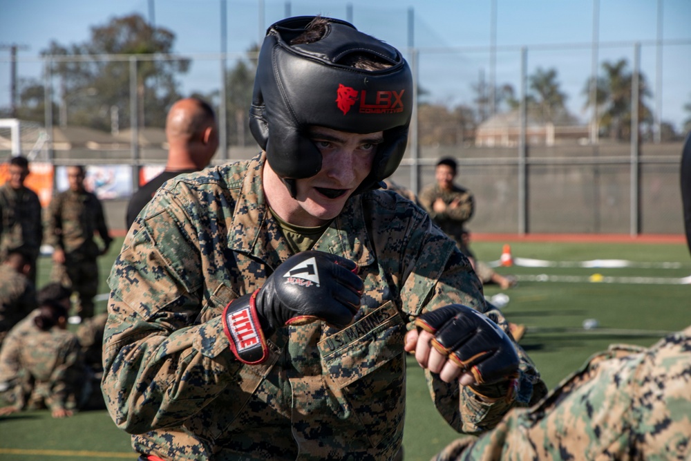 MWCS-38 conducts Thunderdome MCMAP Competition