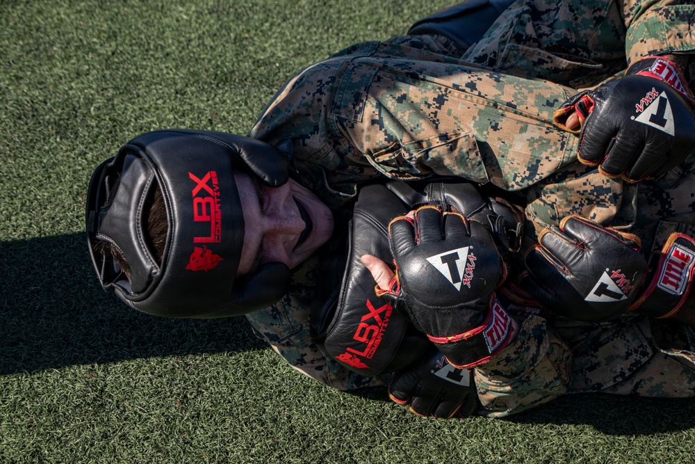 MWCS-38 conducts Thunderdome MCMAP Competition