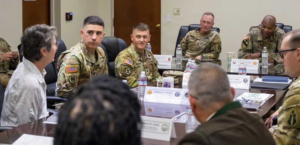 IMCOM senior leaders visit Fort Hunter Liggett