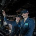 Watch standers aboard the USS Gonzalez (DDG 66)
