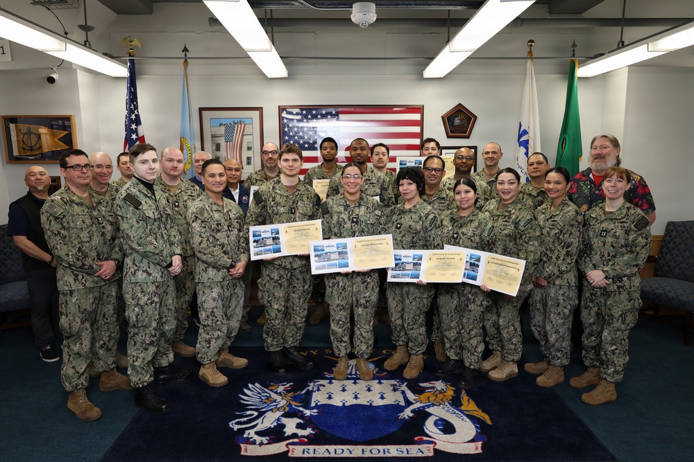 NAVSUP FLC Puget Sound recognizes LSR Academy graduates