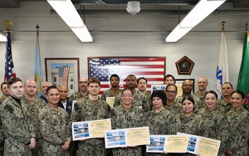 NAVSUP FLC Puget Sound recognizes LSR Academy graduates