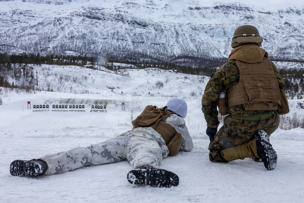 CORE26 | Logistics Marines Hone marksmanship during Arctic exercise