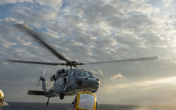Flight Quarters aboard the USS Gonzalez (DDG 66)