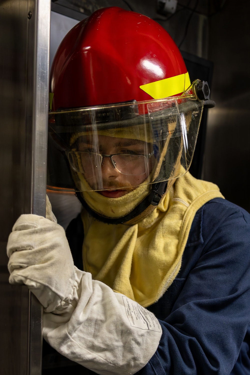 Damage Control Training Team Drill aboard the USS Gonzalez (DDG 66)