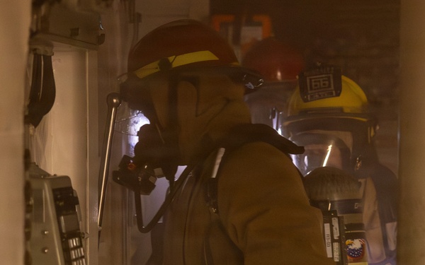 Integrated Training Team Drill aboard the USS Gonzalez (DDG 66)