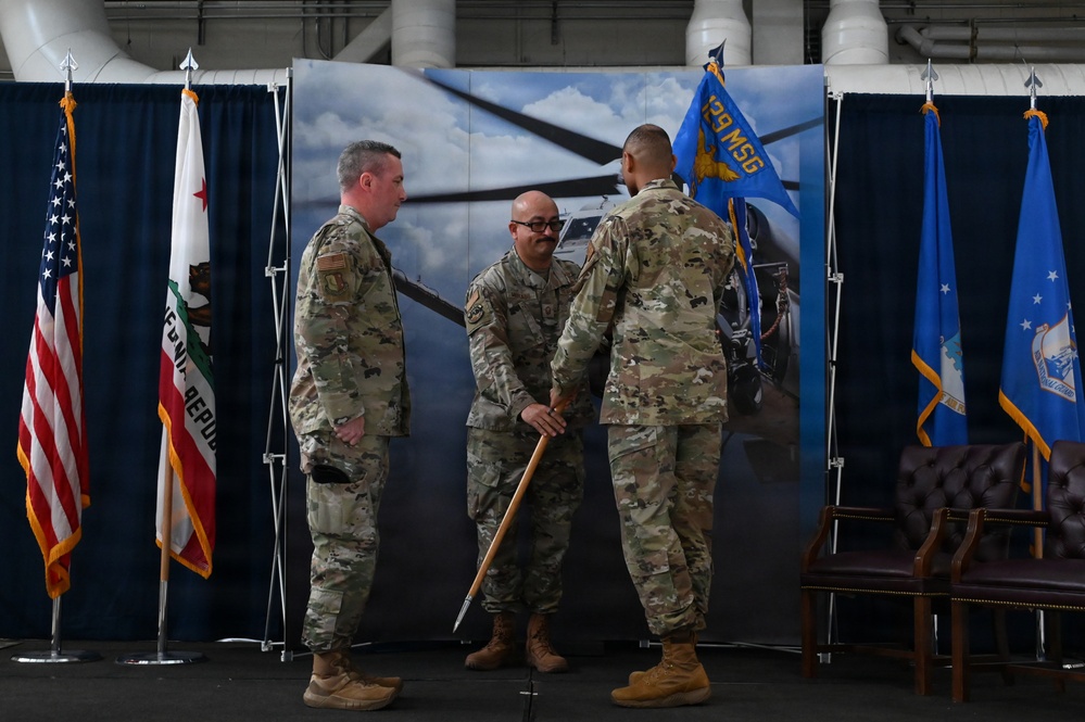 129th CS Assumption of Command