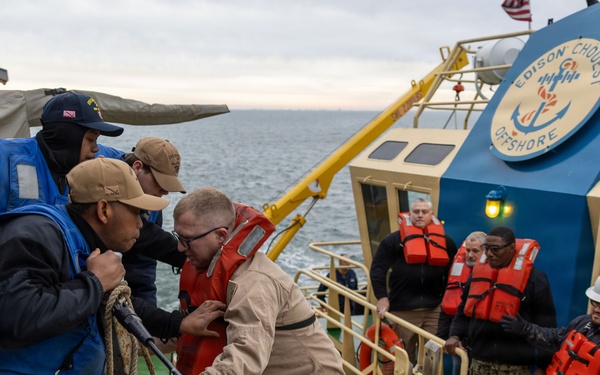 Personnel Transfer aboard the USS Gonzalez (DDG 66)
