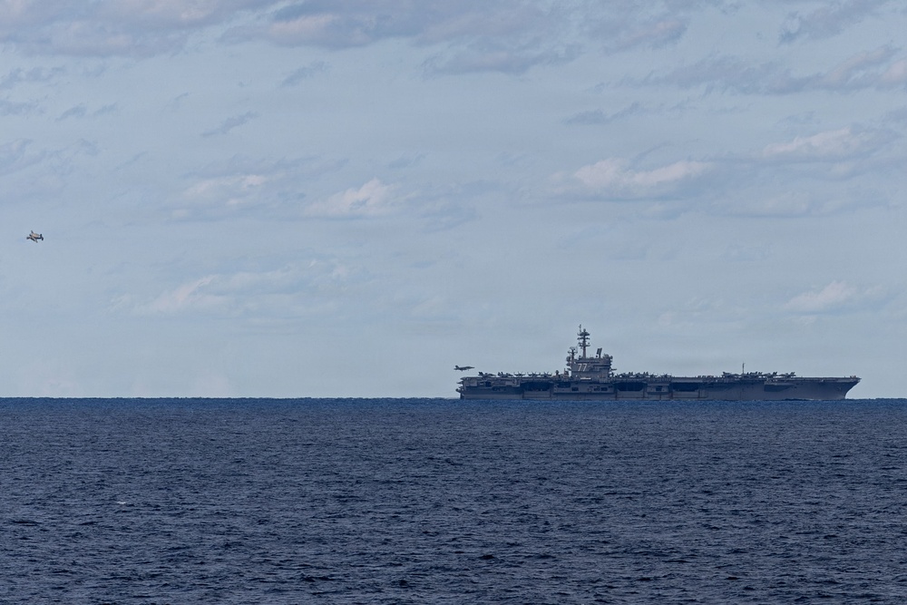 USS George H.W. Bush (CVN 77) Underway