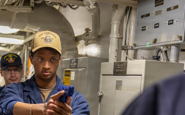 SRF-Bravo Training aboard the USS Gonzalez (DDG 66)