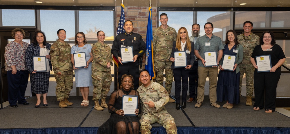 Holloman Honorary Commander Induction Ceremony 2026