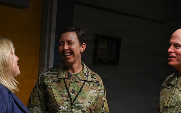 U.S. STRATCOM Leadership Visit Vandenberg SFB During ICBM Test Launch