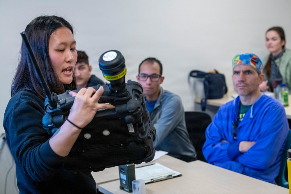 Oregon 102nd CERFP trains alongside Portland Providence Medical Center staff