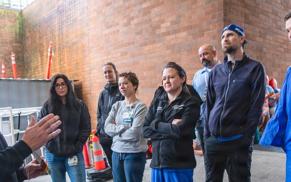 Oregon 102nd CERFP trains alongside Portland Providence Medical Center staff