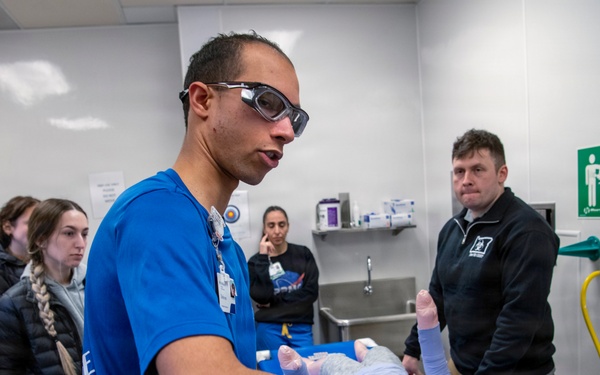 Oregon 102nd CERFP trains alongside Portland Providence Medical Center staff