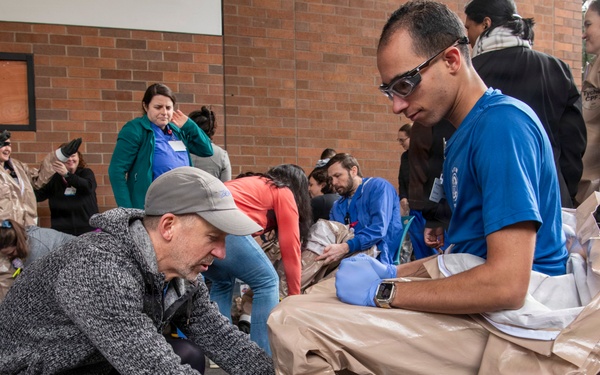 Oregon 102nd CERFP trains alongside Portland Providence Medical Center staff
