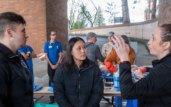 Oregon 102nd CERFP trains alongside Portland Providence Medical Center staff