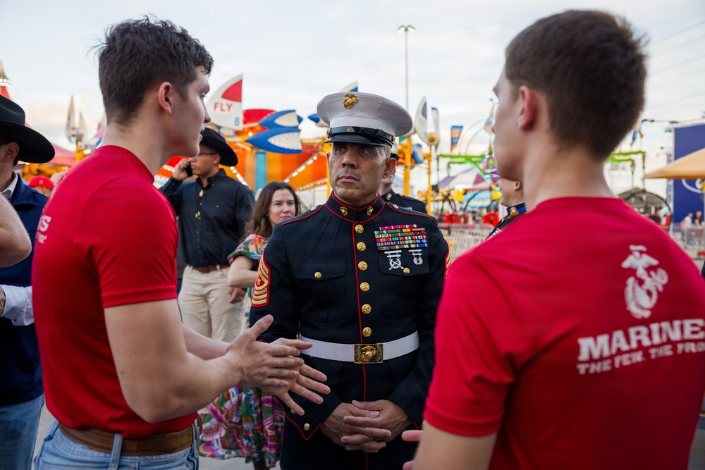Stars and Spurs: Lt. Gen. Anderson at the Houston Rodeo