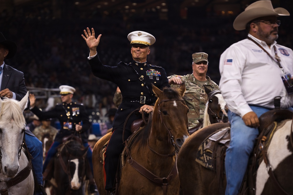 Stars and Spurs: Lt. Gen. Anderson at the Houston Rodeo