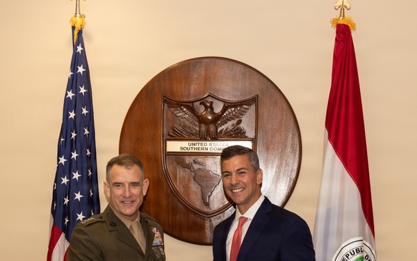 Paraguayan President visits SOUTHCOM