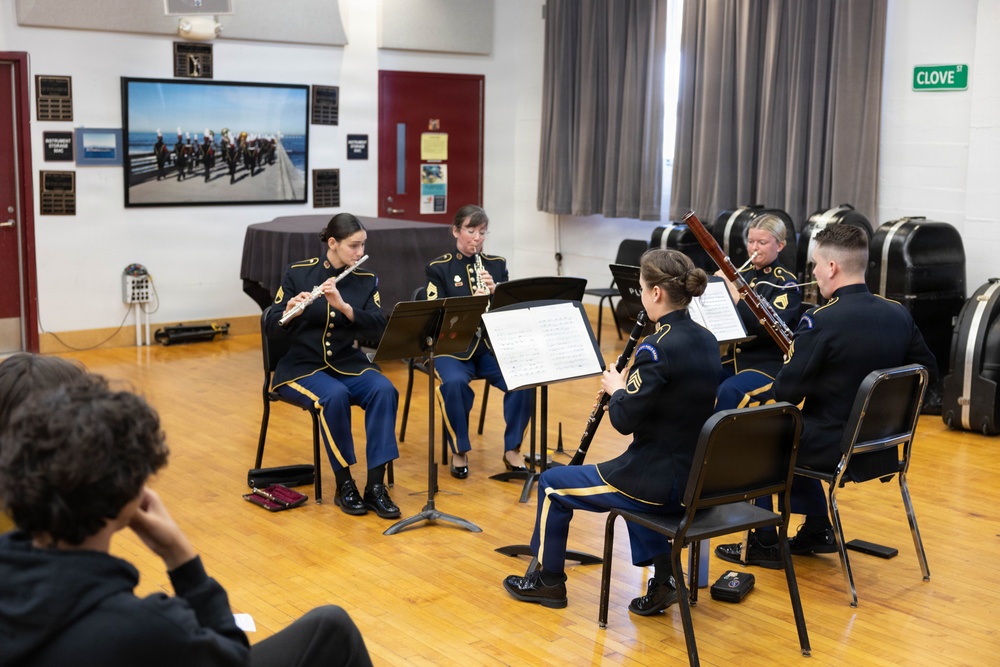 Educational Outreach by Small Groups from The U.S. Army Field Band