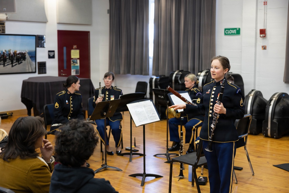 Educational Outreach by Small Groups from The U.S. Army Field Band